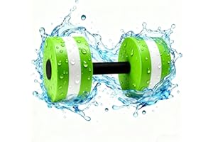 LINASHI Water Weights for Pool Exercise, Water Dumbbell, Non-Slip Solid Colorfast Resistance Water Dumbbells for Adult, Kids, Seniors, Pool Exercise, Water Aerobics Weight Loss