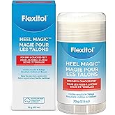 Flexitol Heel Magic Stick, 10% Urea Exfoliates &amp; Softens, No-Mess | 2.5 oz | Shea Butter, Lanolin &amp; Vitamin E Nourishes, Visible Results in 3 Days, Diabetes-Friendly, Clinically Tested, Easy Application