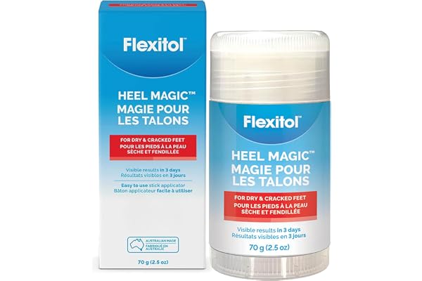 Flexitol Heel Magic for Treating Cracked and Dry Heels (70g)