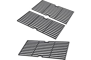ZCLYUYA 16 15/16" Grill Grates for Charbroil Advantage 4 Burne Grill Grates for G421-0008-W1 Grates Replacement Parts for Charbroil Gas2coal 463370519 463340516 463371116 r 463343819 463344116 463344015
