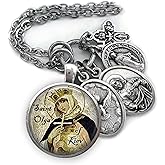 St. Olgas of Kiev Keychain, Necklace or Clip, Patron Saint Catholic Gift