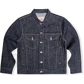 Red Tornado Men's 16oz Selvedge Denim Trucker Jacket