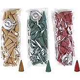 Iconikal 120 Cones Premium Incense Cones: Sensual Therapy, Red Currant, Warmspice