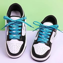 Olukssck 2 Pairs Flat Glitter Shiny Metallic Shoe
