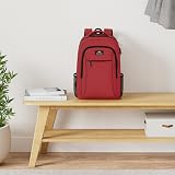 MATEIN Travel Laptop Backpack 15.6 Inch USB Port Anti Theft Water Resistant Red view 2