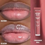 Revolution Beauty London Peptide Glaze Tinted Lip Serum Cinnamon Roll view 5