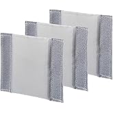 PATIKIL Camera Bag Divider, 3Pcs 4.72"x3.54"x0.31" Shockproof Camera Bag Inserts Separator Pad Protective Lens for Nikon Camera DSLR Protect Bag Organizer Universal Divider Cushion, Gray