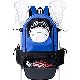 GoHimal Lacrosse Bag Extra Large Lacrosse Backpack with Tow Stick Holder