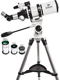Gskyer Telescope, 80mm AZ Space Astronomical Refractor Telescope, German Technology Scope
