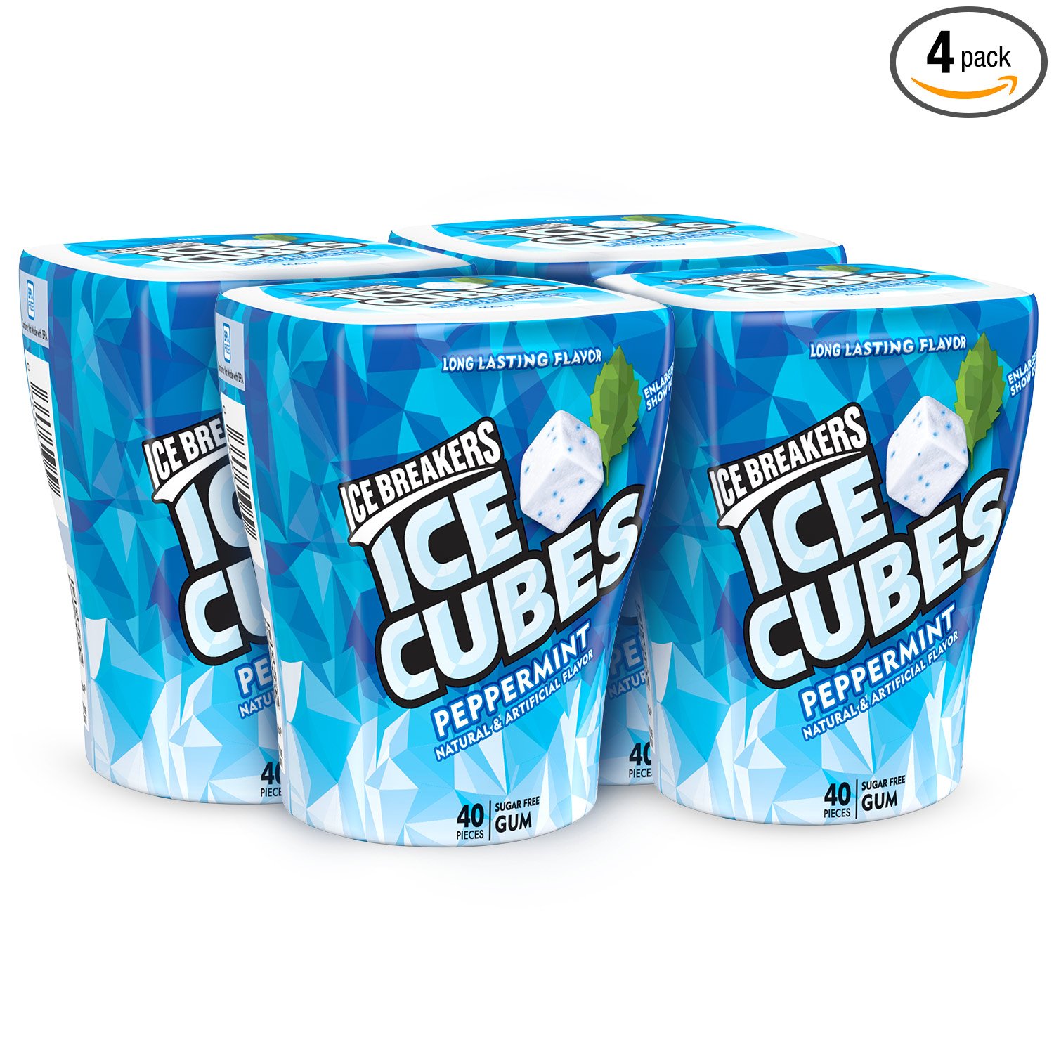 Ice Breakers Cubes Sugar Free Gum with Xylitol, 40 Count (Pack of 4) eBay