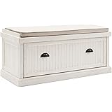 Amazon.com: Home Styles 5022-26 Nantucket White Upholstered Bench