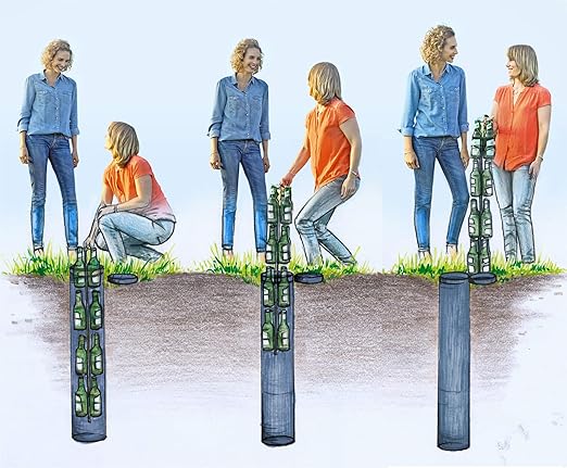 Biersafe Outdoor Garten Erdloch Bier Kuhler Beer Safe Cooler Rohr Kuhlschrank Ohne Strom Bar Gadget Amazon De Garten