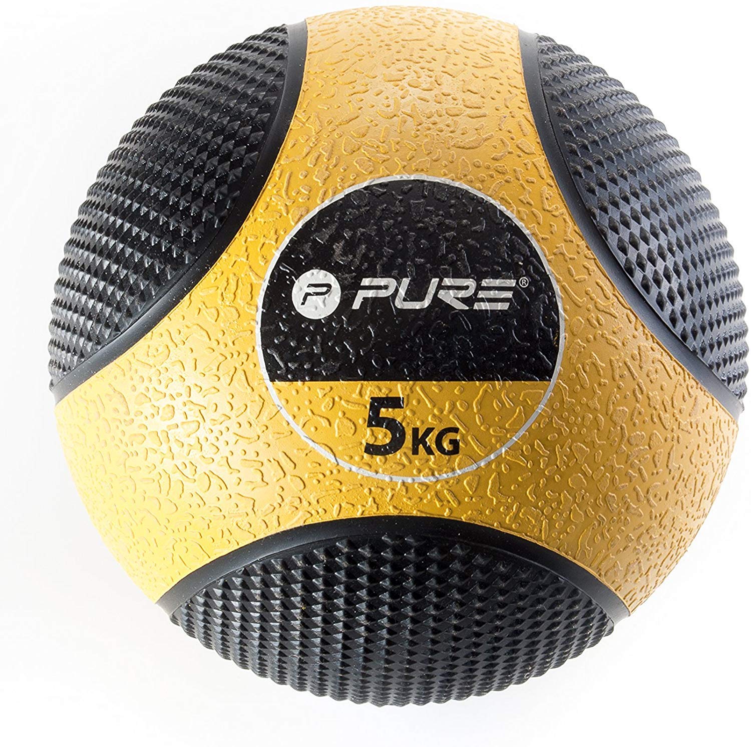 Pure2Improve p2i110030 balón de Ejercicio Unisex, Amarillo/Negro ...