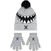 Hurley unisex-child Beanie and Glove Set