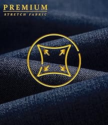Agile Mens Super Comfy Straight Stretch Denim Jean