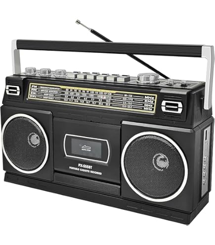 Amazon.com: Lasonic i-931BT BoomBox BLUETOOTH AM/FM EQ USB SD AUX
