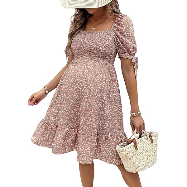 MakeMeChic Women's Maternity Dress Plaid Square Neck Long Sleeve Belted Pregnancy Mini Dress Black and White Small at Amazon Women's Clothing store MakeMeChic Women's Maternity Dress Plaid Square Neck Long Sleeve Belted Pregnancy Mini Dress Black and White Small at Amazon Women's Clothing store