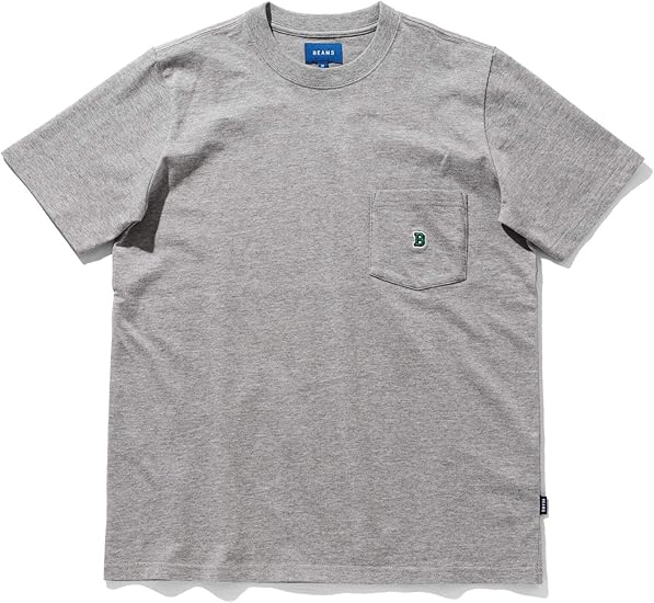 Amazon ビームス Beams 半袖カットソー ワンポイント ポケット Tシャツ メンズ Tシャツ カットソー 通販