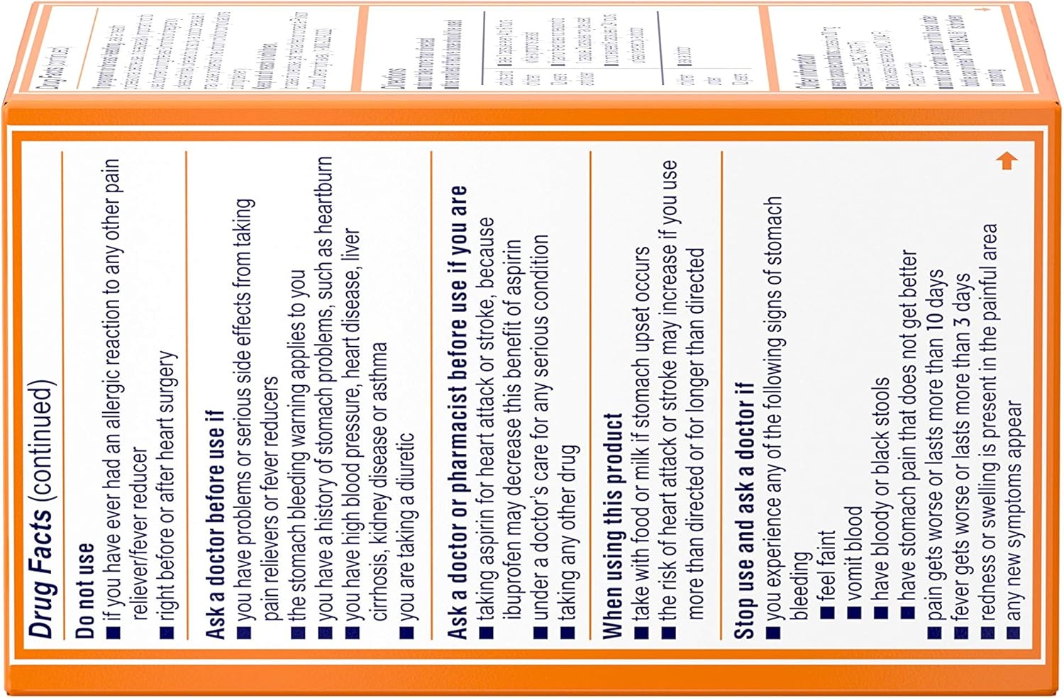 Motrin IB Liquid Gels, Ibuprofen 200mg, Fever, Muscle Aches, Headache & Back Pain Relief, 80 ct.: Health & Personal Care