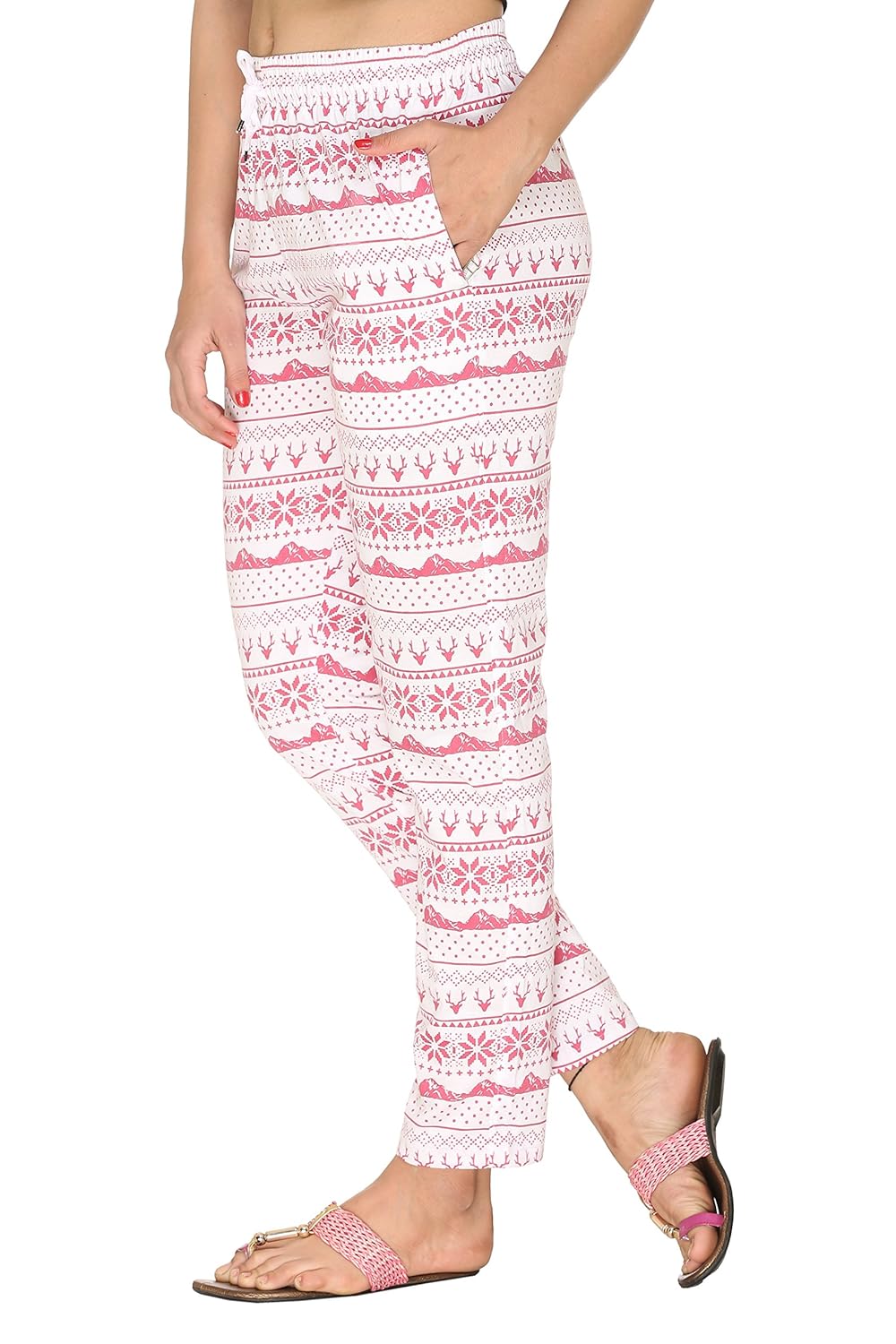 pink'z hardihood ladies/women/girls/western casual lower(size-l,xl,xxl)