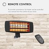 Devola Core 2kW Garden Patio Heater Square Wall Mounted view 5
