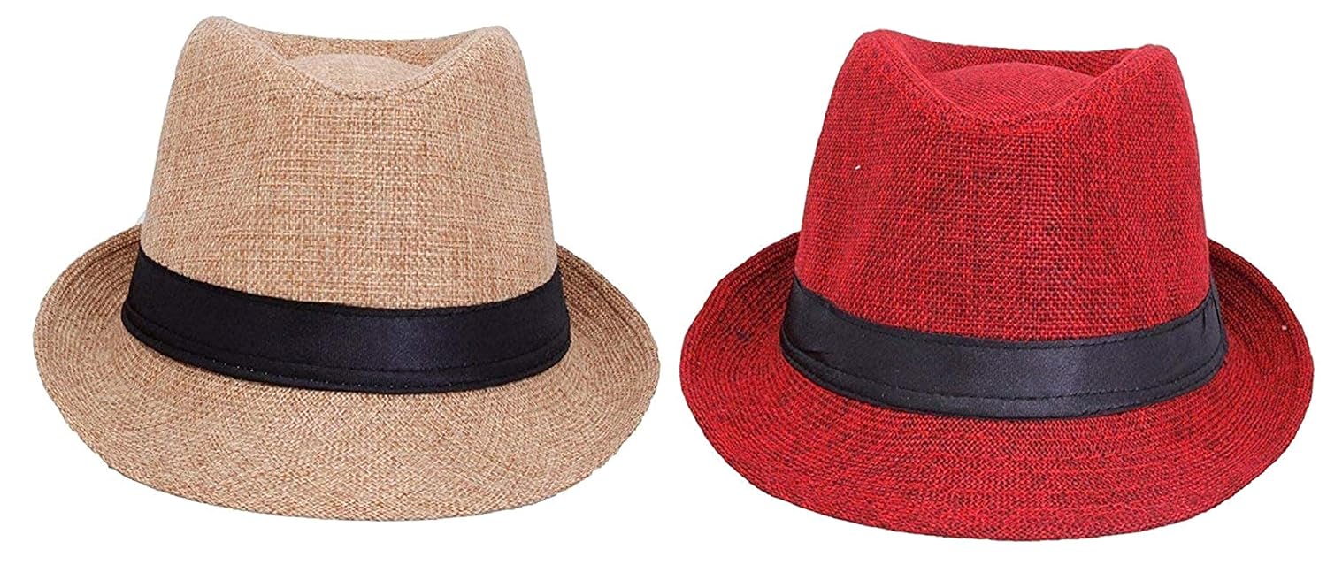 red round hat