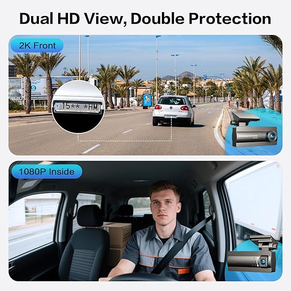 ELYSOO 4G LTE DASH CAM FRONT INSIDE, DUAL FHD LIVE-VIEW AND INSTANT ALERTS VIA APP, CELLULAR CAR CAMERA WITH 24/7 PARKING MODE, IR NIGHT VISION, NO SCREEN, AI DETECTION DASHCAM FOR CARS, GPS