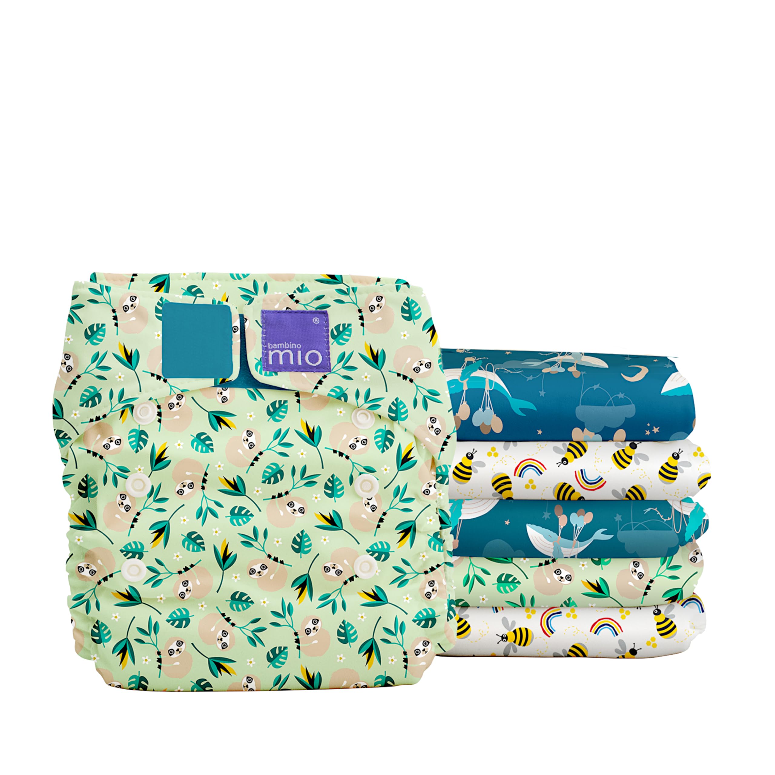 Bambino Mio, Miosolo Classic Reusable Nappies Set