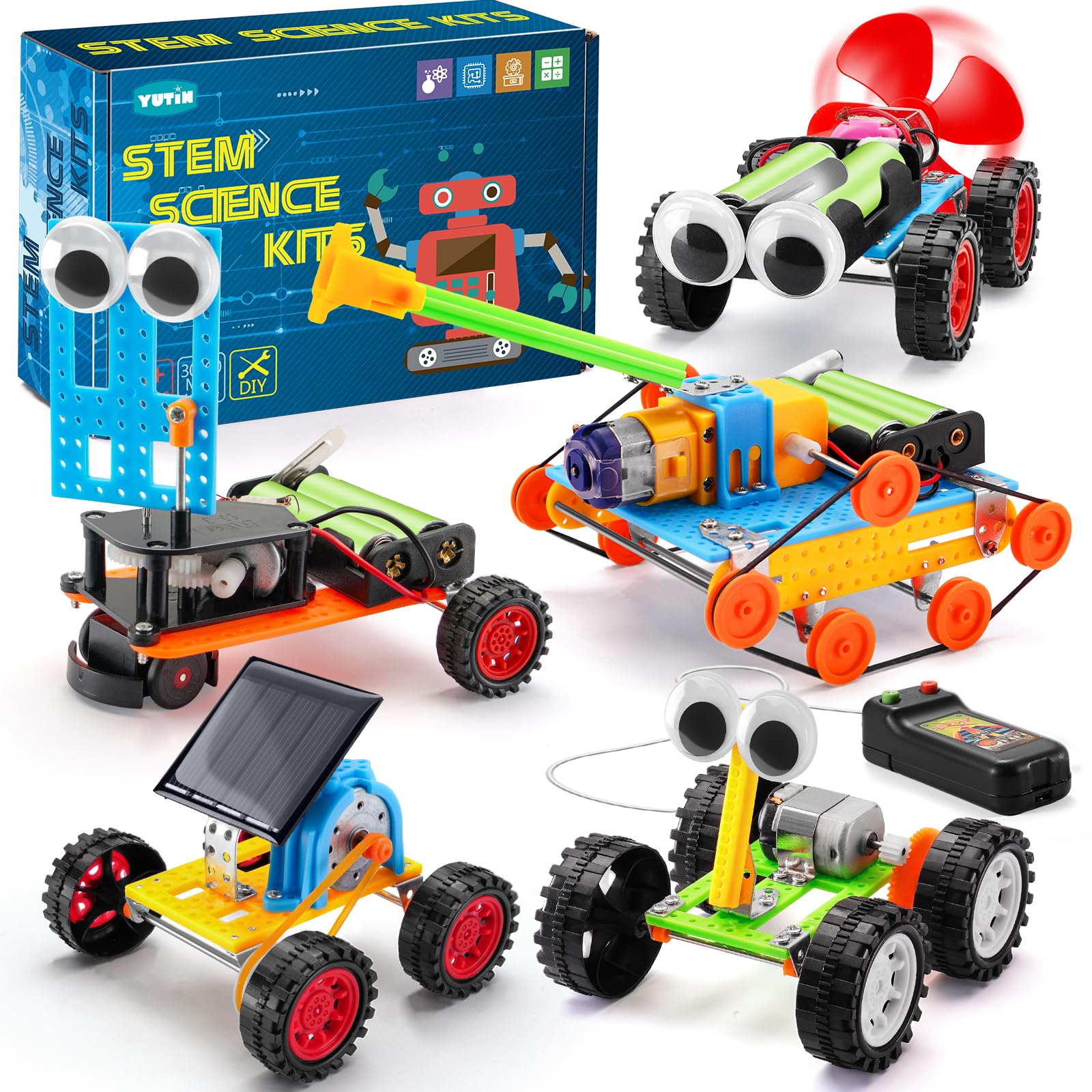 Photo 1 of STEM Kits for Kids Age 8-10, Science Robot Building Kits for Boys Crafts 8-12 5-7, STEM Toys for Ages 8-13, Kids Science Experiments 6-8, Engineering Projects for 6 7 9 10 12-14 Year Old Boy Girl Gift