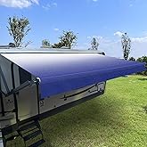 Awnlux RV Awning Fabric Replaceent Waterproof Vinyl Shade Screen For...