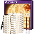 HitLights LED Strip Lights Warm White 3000K, 24.6ft Premium High Density Tape Light for Bedroom, 900 LEDs/Reel, 67W, UL-Listed, 12V Flexible Dimmable Rope Lights for Kitchen, Under Cabinet Lighting