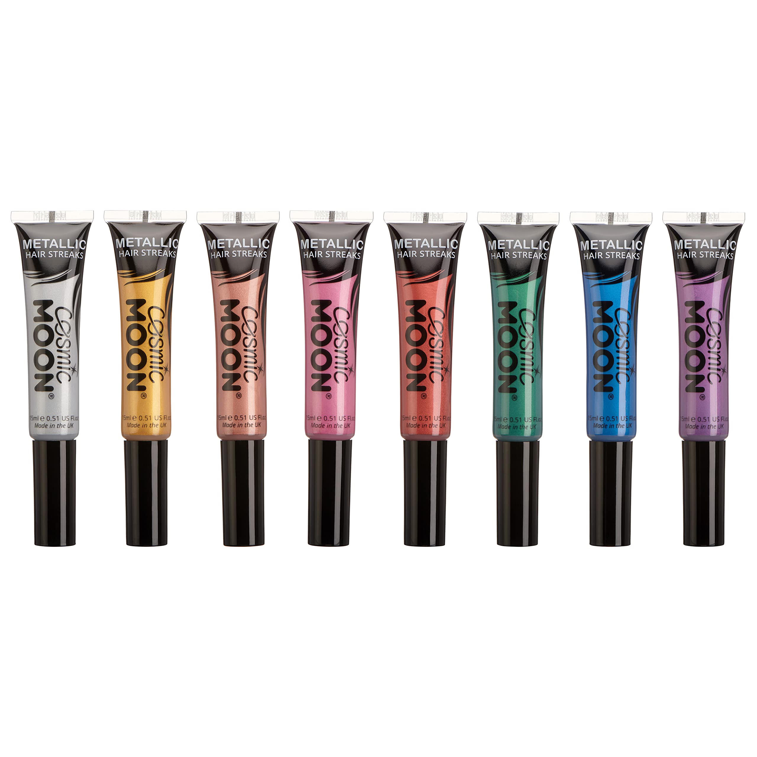 Cosmic Moon - Metallic Hair Streaks - 15ml (Set of 8)