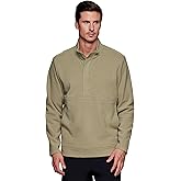 Avalanche Men's Fleece Pullover 1/4 Zip Mock Neck Lightweight Fleece Sweatshirt