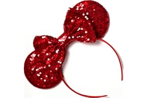 CLGIFT Holiday Ears Headband, Pick Your Color - Festive White Headband for Christmas and Beyond