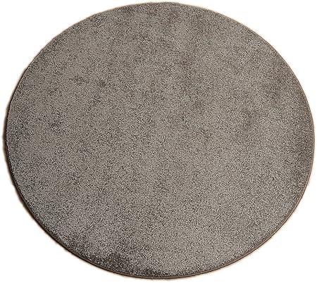 Havatex Hochflor Teppich Prestige Rund Farbauswahl Weiss Beige Braun Silber Schadstoffgepruft Pflegeleicht Strapazierfahig Fur Wohnzimmer Schlafzimmer Buro Farbe Braun Grosse 200 Cm Rund Amazon De Kuche Haushalt