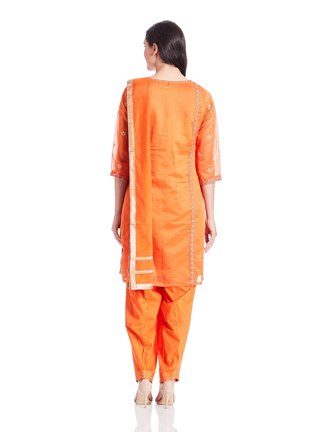 biba women's straight salwar suit