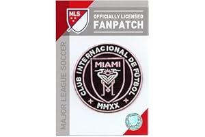 EMBLEM SOURCE Club International of Futbol Miami MLS Crest Embroidered Jersey Patch