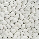 Smarty Stop Jordan Almonds Candy &ndash; Pastel Candy-Coated Almonds, Edible Confectionery Snack (White - Pastel Colors, 2 Pound (Pack of 1))