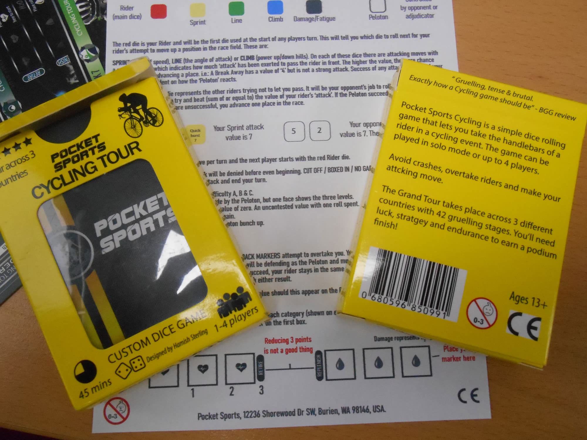 Cycling Tour Pocket Sports Game