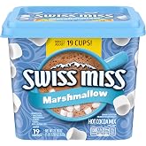 Swiss Miss Hot Cocoa Drink Mix, Milk Chocolate with Marshmallows, 21.59 oz. | Packaged in easy-grip canister; made with real cocoa &amp; milk; perfect for cozy nights &amp; snow days; enjoy morning or night