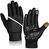 aopow Kid Gloves Kids Touchscreen Gloves - Winter Warm Cold Weather Touch Screen Running Thermal Riding Cycling for Boys Girls