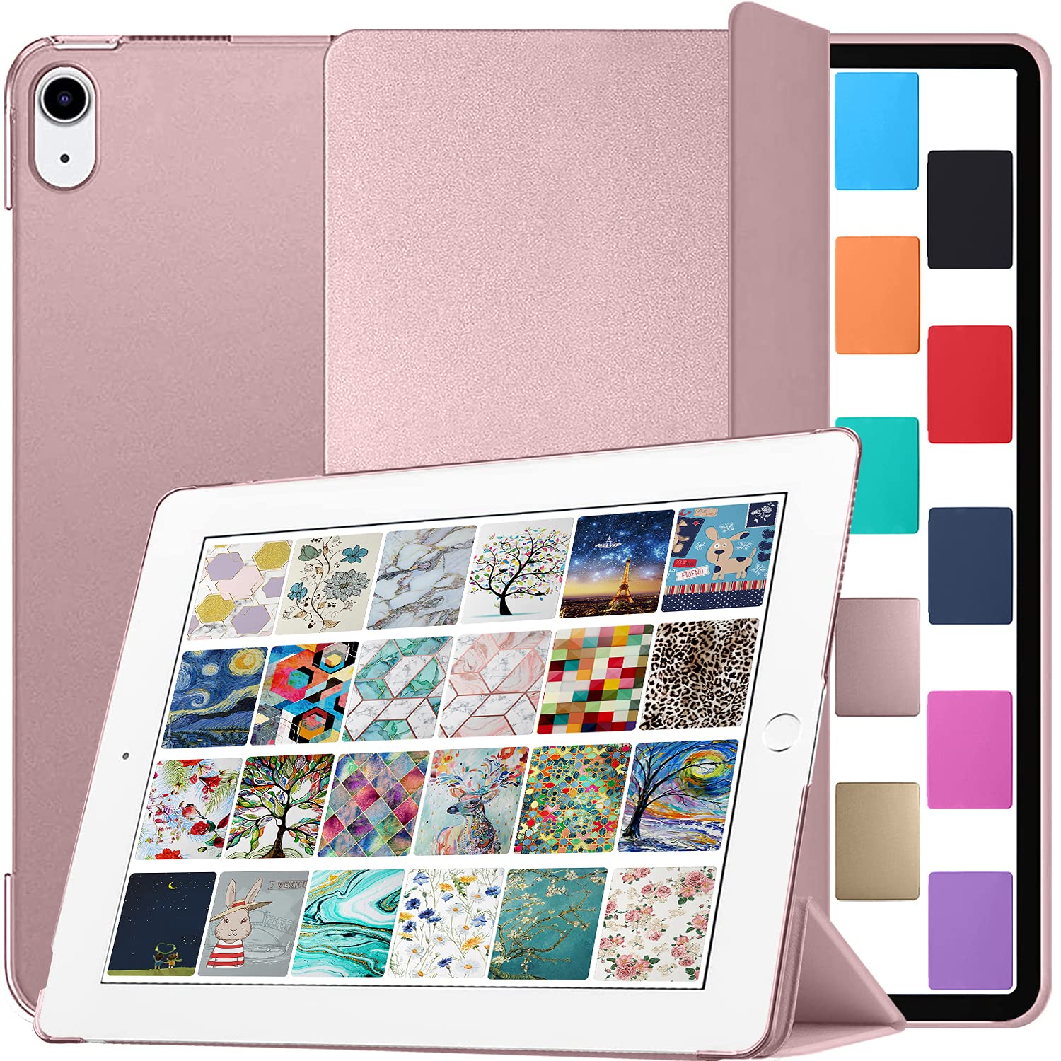 DuraSafe Cases for iPad Mini 6 Gen 2021 8.3 [ Mini 6th Gen ] A2567 A2568 A2569 MK7M3B/A MLWL3B/A MK7R3B/A MK7P3B/A MK7T3B/A MLWR3B/A MK7X3B/A MK7V3B/A MK8E3B/A Cover Hard Back - Rose Gold