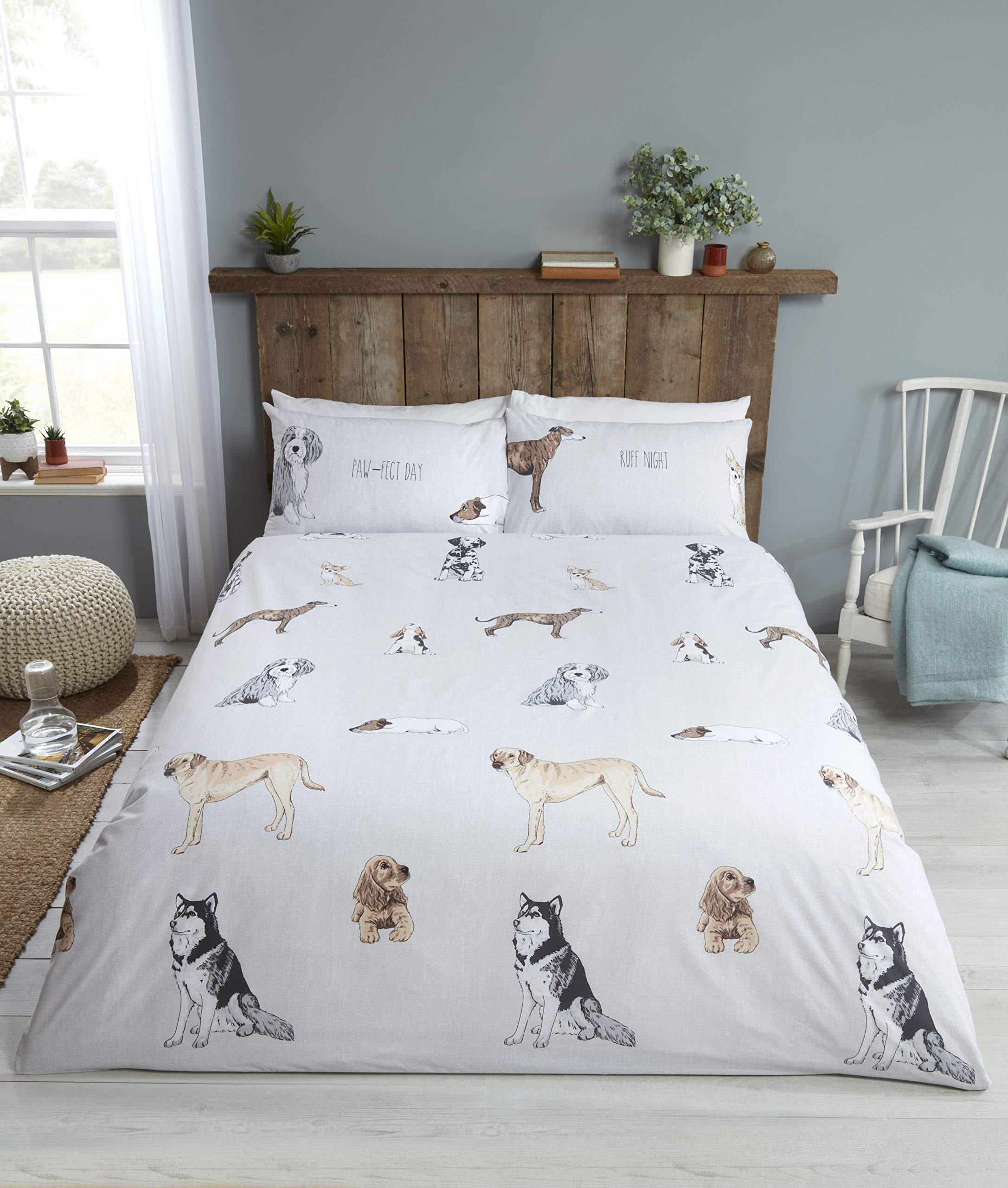 Rapport Pawsome Multi Dog, Duvet Set