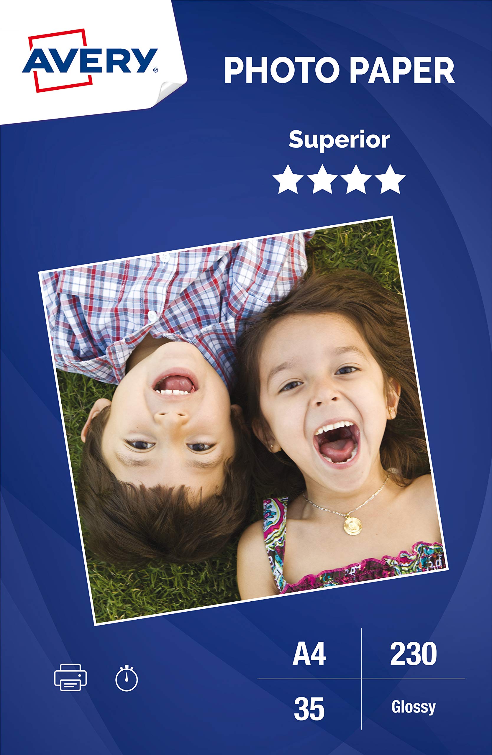 Avery 2497 Photo Paper A4 Gloss 230 g/m² 35 Sheets