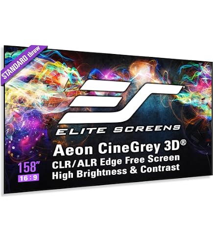 Amazon.com: Elite Screens Aeon CineGrey 3D, 110