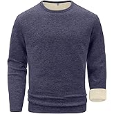 Sailwind Mens Wool Base Layer Long Sleeve Undershirts Crewneck Thermal Shirt
