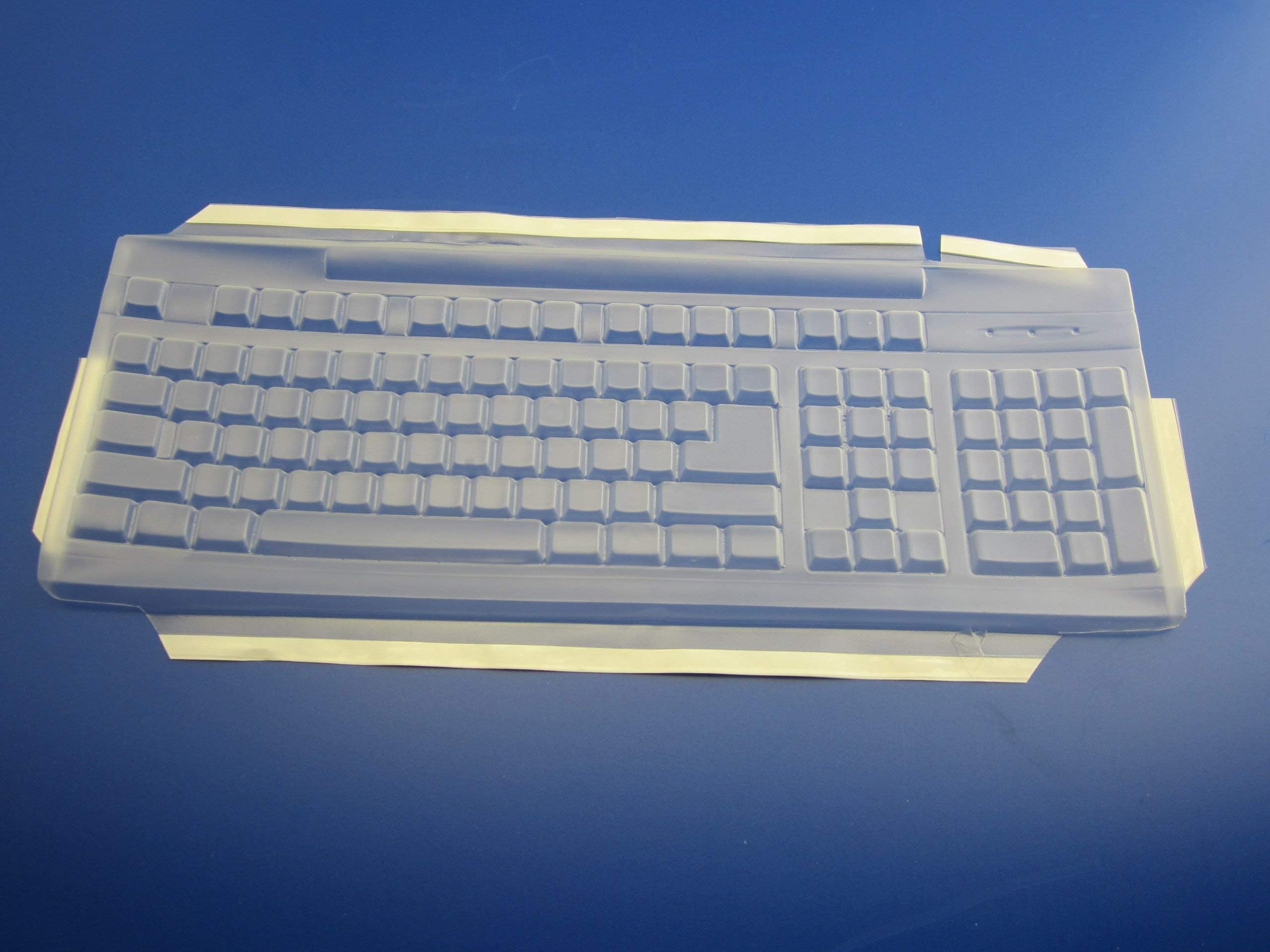 Viziflex Bio-Safe Keyboard Cover Compatible with Gyration AS04108-001 Part: A.M. 724G108 -Keyboard not Included.