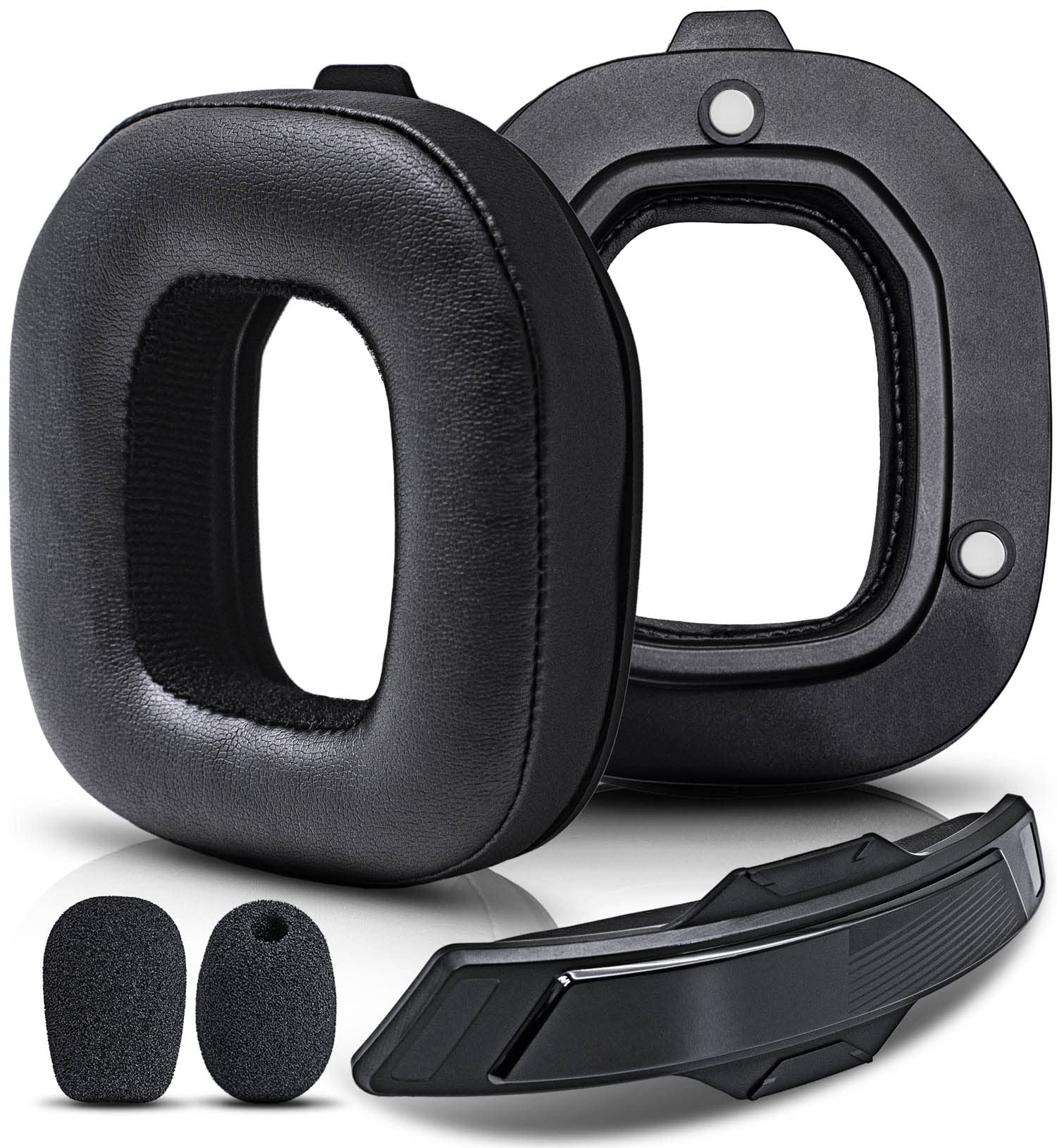 Photo 1 of A50 Mod Kit Gen 3 - Earpads Compatible with Astro A50 Gen 3 Headset I Headband/Replacement Ear Cushions/Microphone Foam - Not Suitable for A50 Gen 4 (GEN 3 Leather)