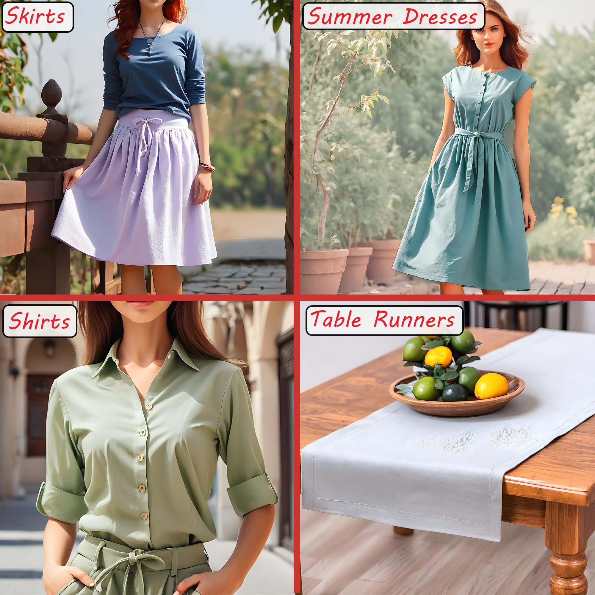 Barcelonetta | Poly Cotton Fabric for Sewing