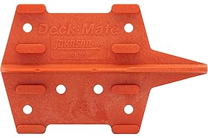 Johnson Level & Tool 60-275 Deck Mate, Deck Board Spacing Tool, Orange, 1 Level